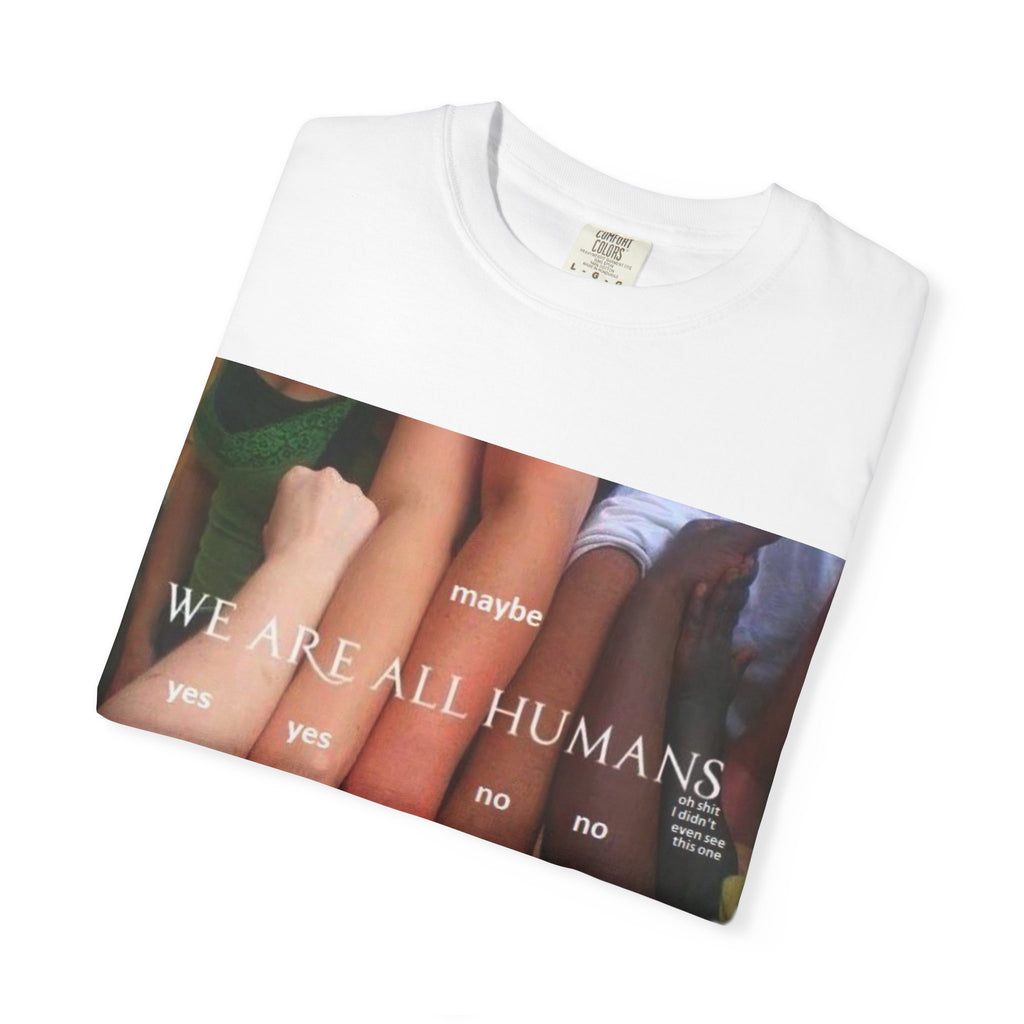 We Are All Humans T-Shirt — Diversity Solidarity Graphic Tee
